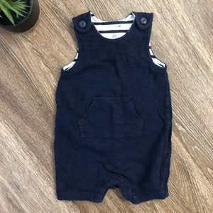 Baby Gap Knit Overalls Blue